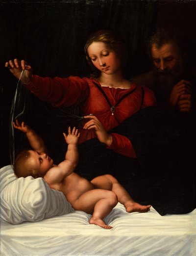 The Holy Family by Raffaello Sanzio Raphael